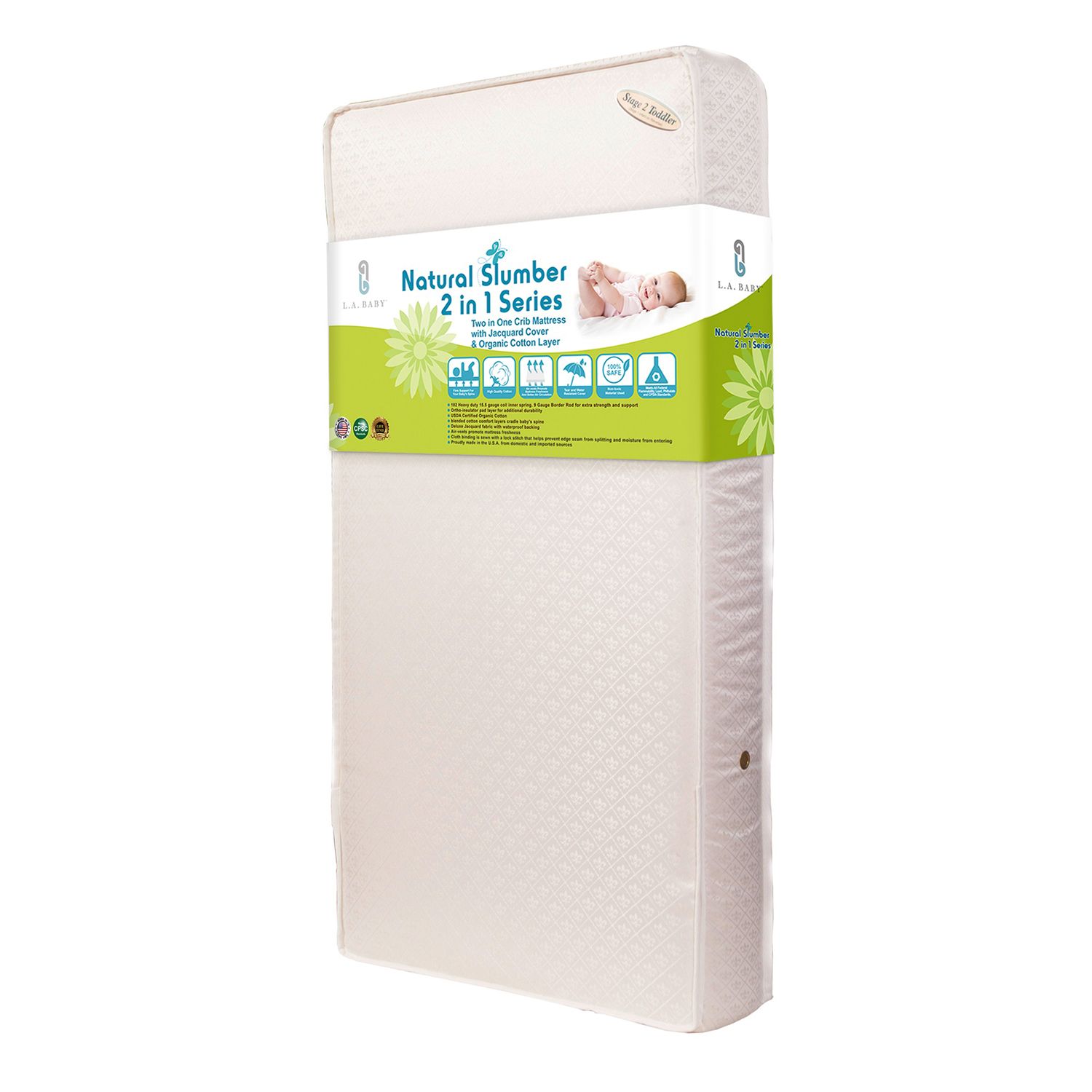 la baby organic crib mattress