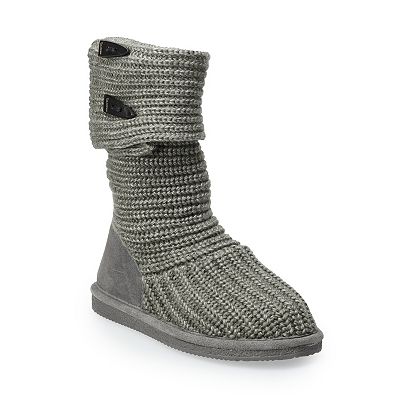 Bearpaw grey boots hotsell