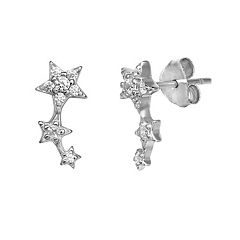 PRIMROSE Sterling Silver Cubic Zirconia Earrings, Jewelry | Kohl's