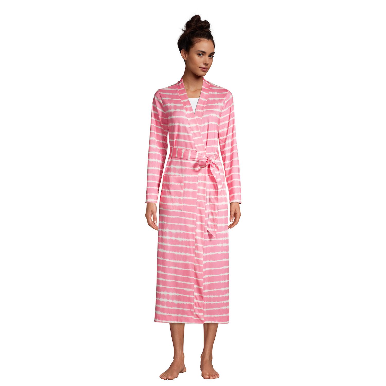lands end flannel robe