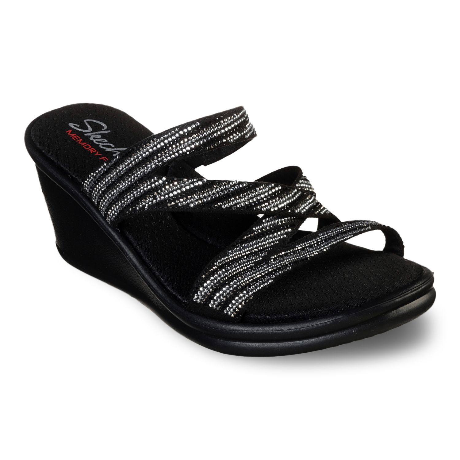 skechers cali women's rumblets sandal