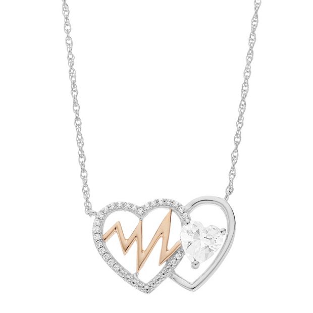 Kohls on sale heartbeat necklace