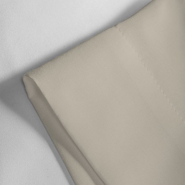 Purity Home King 400 Thread Count Organic Cotton Percale Pillowcase Set Beige