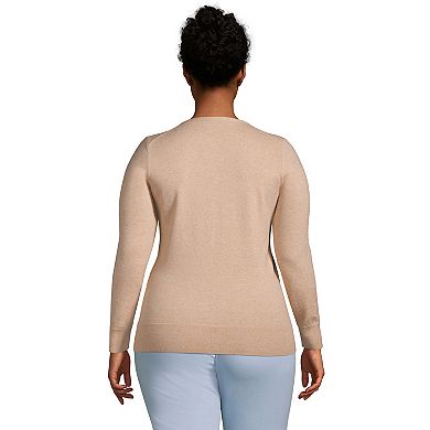 Plus Size Lands' End Cardigan Sweater