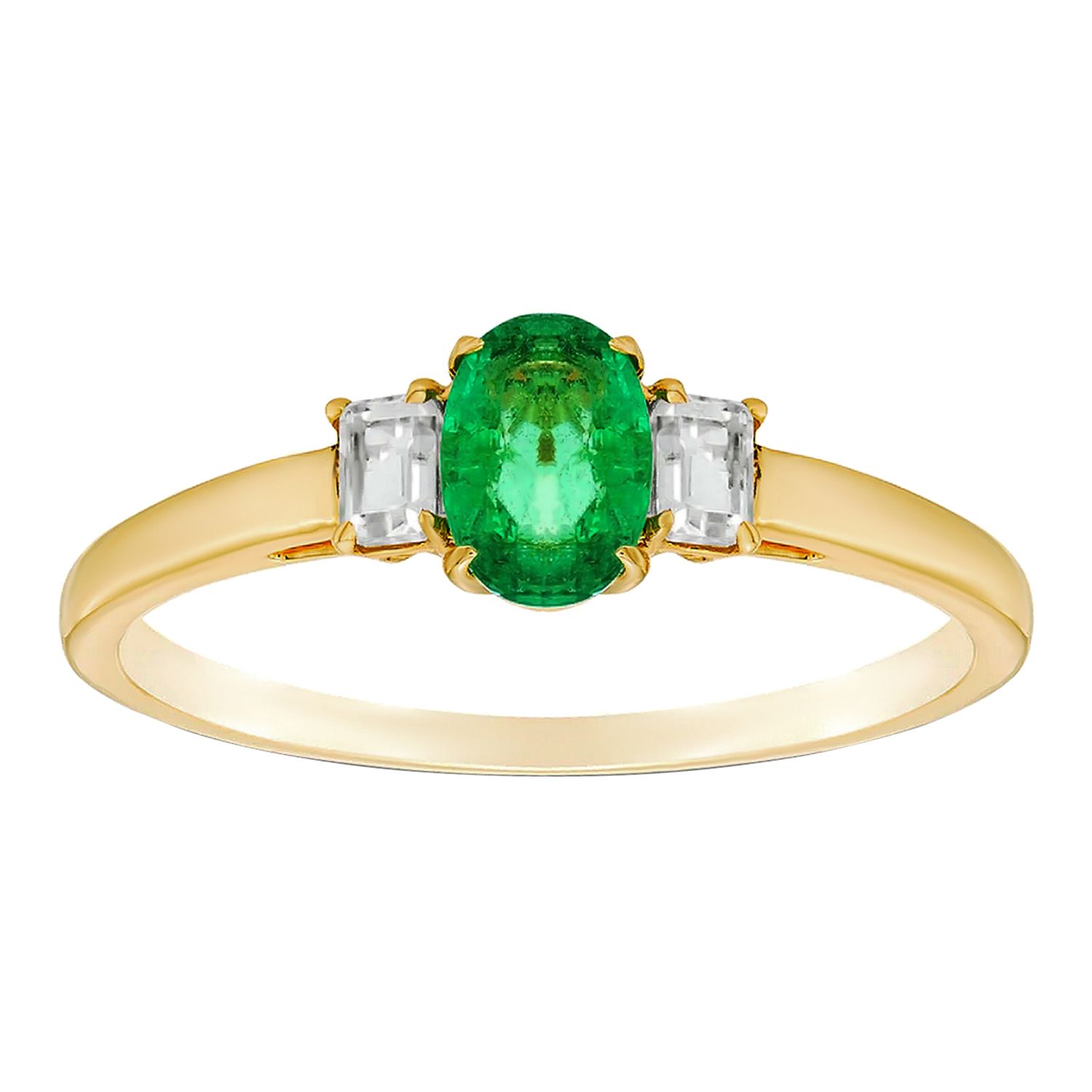 Genuine Emerald Rings Kohls