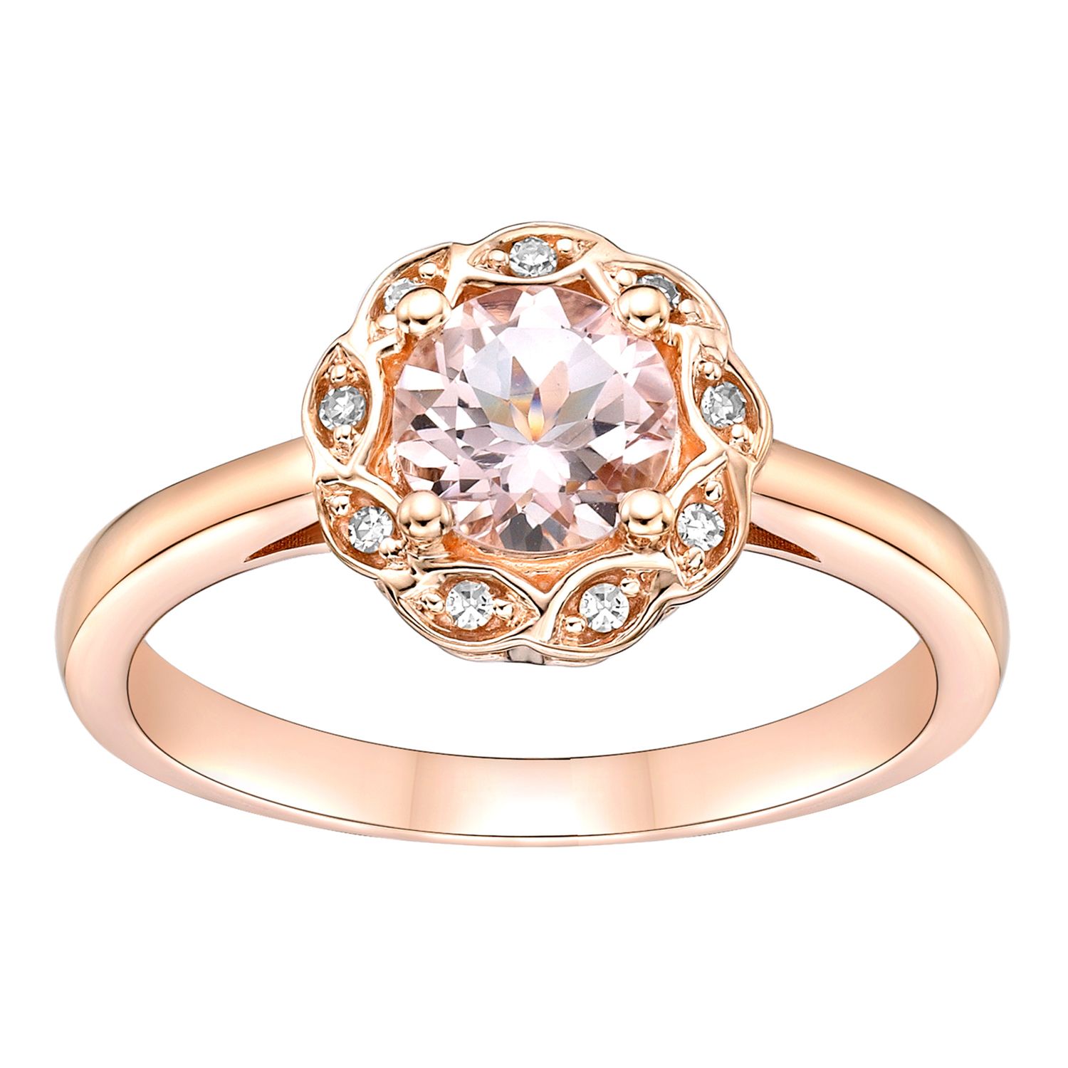 Kohl's rose clearance gold engagement rings