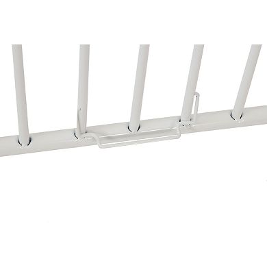 LA Baby Full Size Metal Holiday Folding Crib