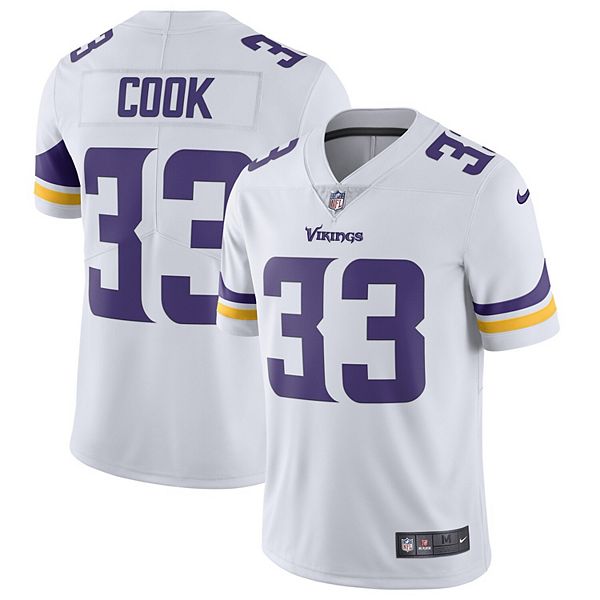 Men's Nike Dalvin Cook White Minnesota Vikings Vapor Untouchable Limited  Jersey