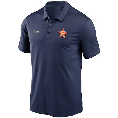 Men's Nike Navy Houston Astros Cooperstown Collection Logo Franchise Performance Polo