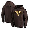 Men's Fanatics Branded Brown San Diego Padres Team Logo Lockup Pullover ...