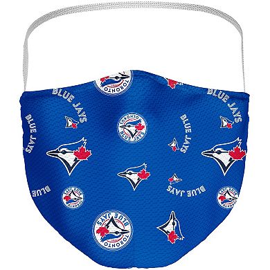 Adult Fanatics Branded Toronto Blue Jays All Over Logo Face Covering 3-Pack