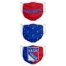 FOCO New York Rangers Face Covering (Size Small) 3-Pack