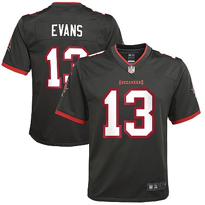 Youth Nike Mike Evans Pewter Tampa Bay Buccaneers Game Jersey