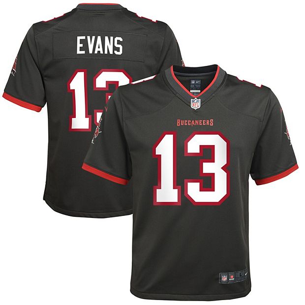 Youth Nike Mike Evans Pewter Tampa Bay Buccaneers Alternate Game Jersey