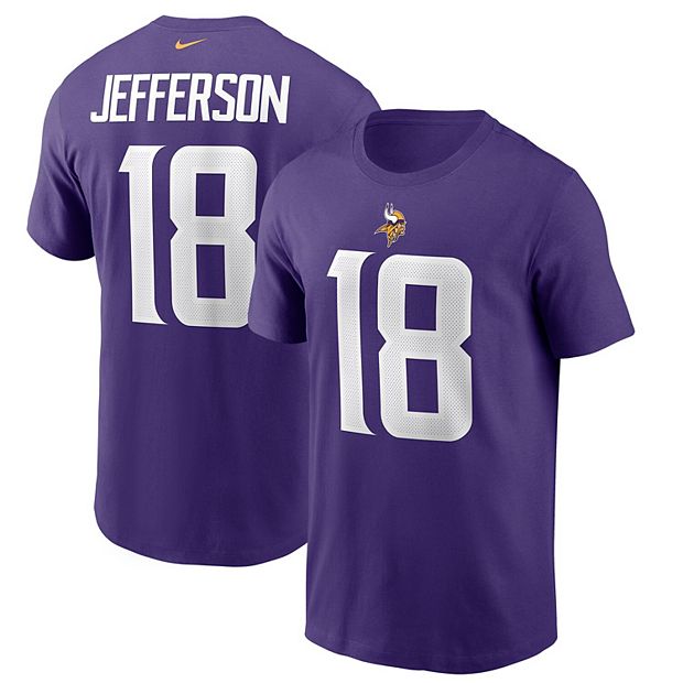 Men's Nike Justin Jefferson Purple Minnesota Vikings 2020 NFL