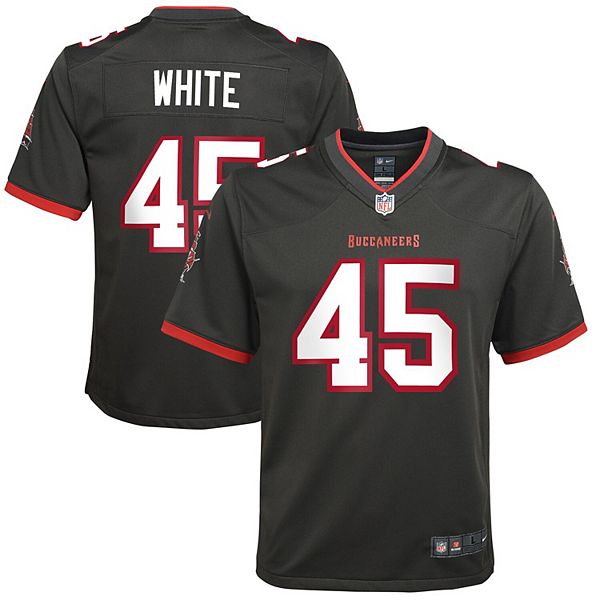 white buccaneers jersey