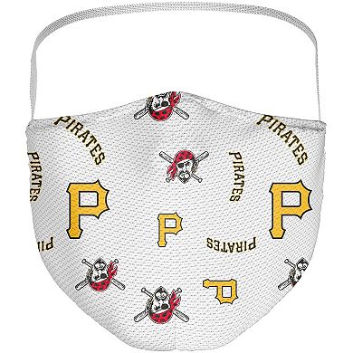 Adult Fanatics Pittsburgh Pirates All Over Logo Face Covering 3-Pack