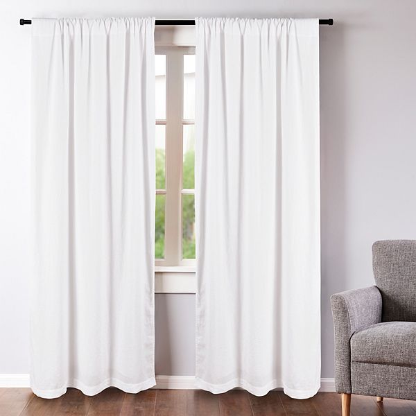 Levtex Home 2panel Washed Linen Window Curtain Set