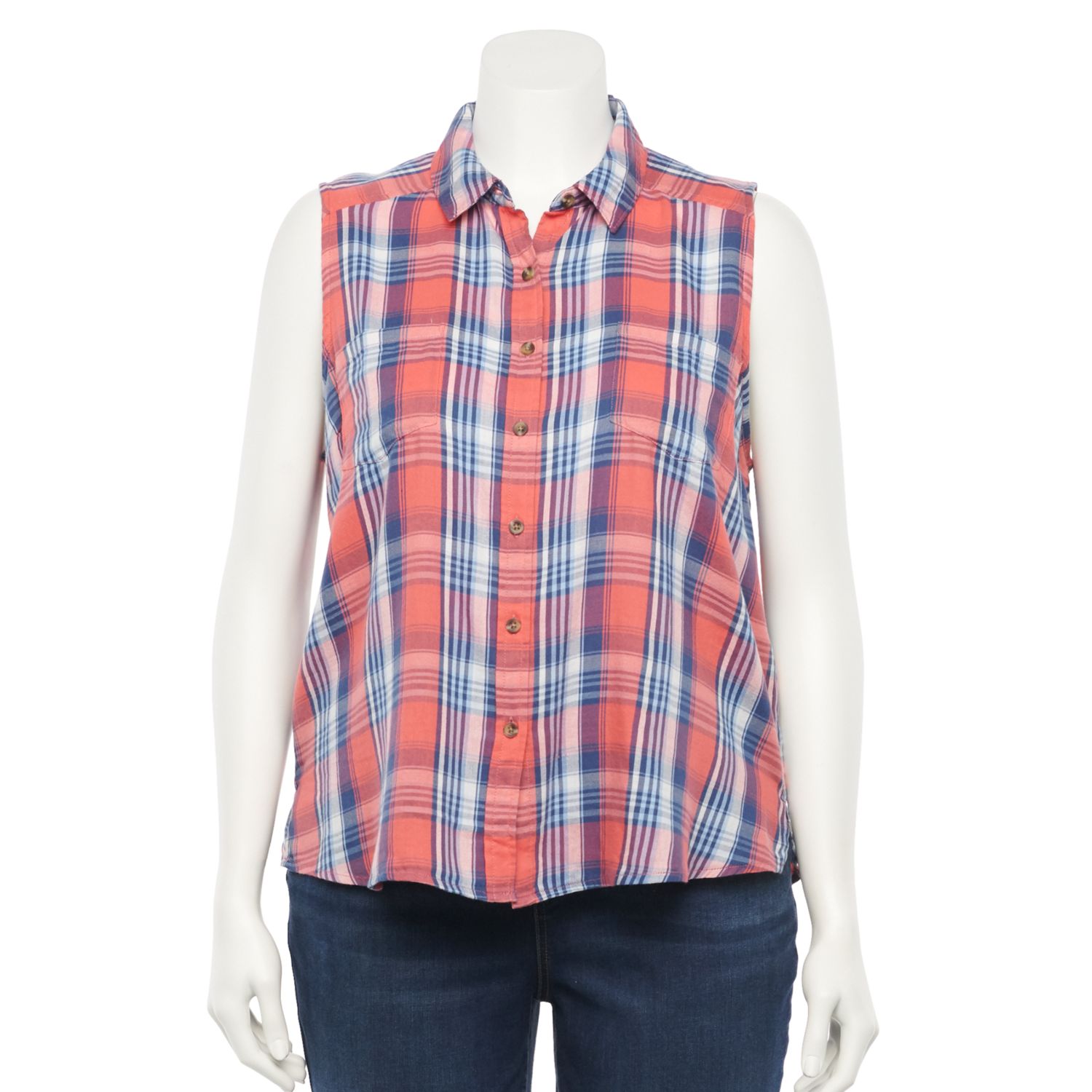 kohls plus size blouses