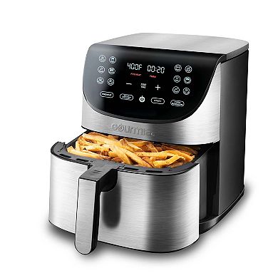 Gourmia 7-qt. Stainless Steel Digital Air Fryer