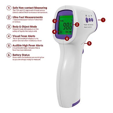 Escali Infrared Forehead Thermometer