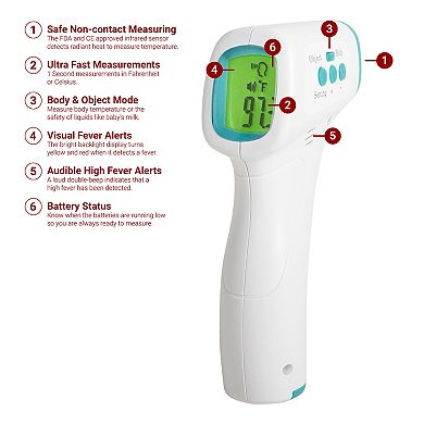 Escali Infrared Forehead Thermometer