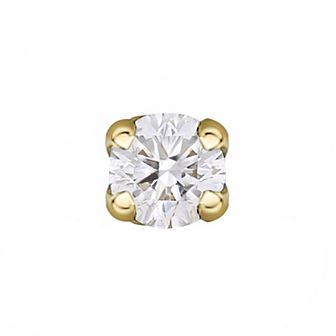 Lila Moon 14k Gold 1.3 mm Diamond Accent Nose Stud