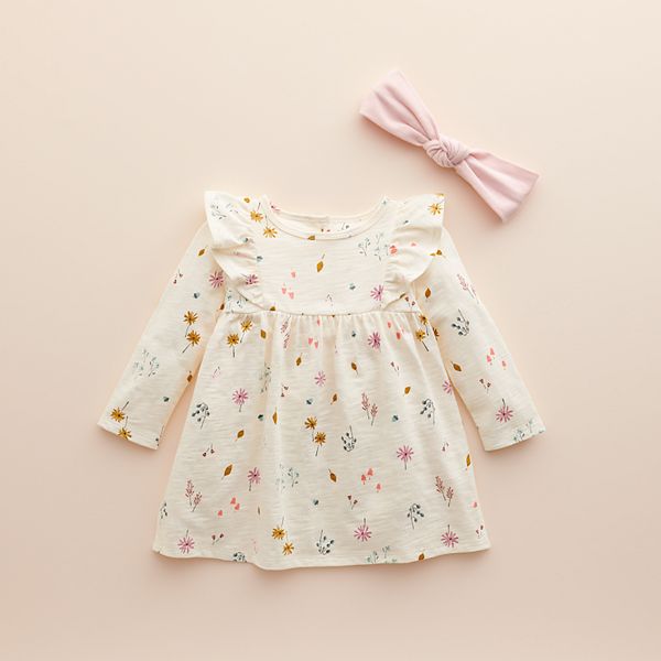 Baby & Toddler Girl Little Co. by Lauren Conrad Ruffle Dress & Headband Set
