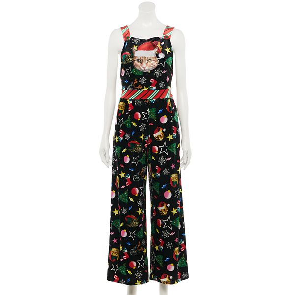 Christmas best sale overall jumpsuit