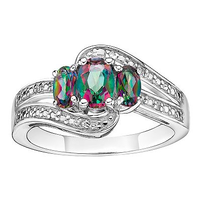 Mystic fire topaz ring kohls store