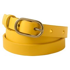 Levi's belt discount 89% WOMEN FASHION Accessories Belt Yellow Yellow Single 