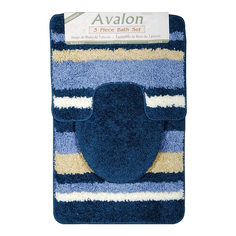 Home Dynamix Avalon Luxe Bath Set, Multicolor, 3PC Set