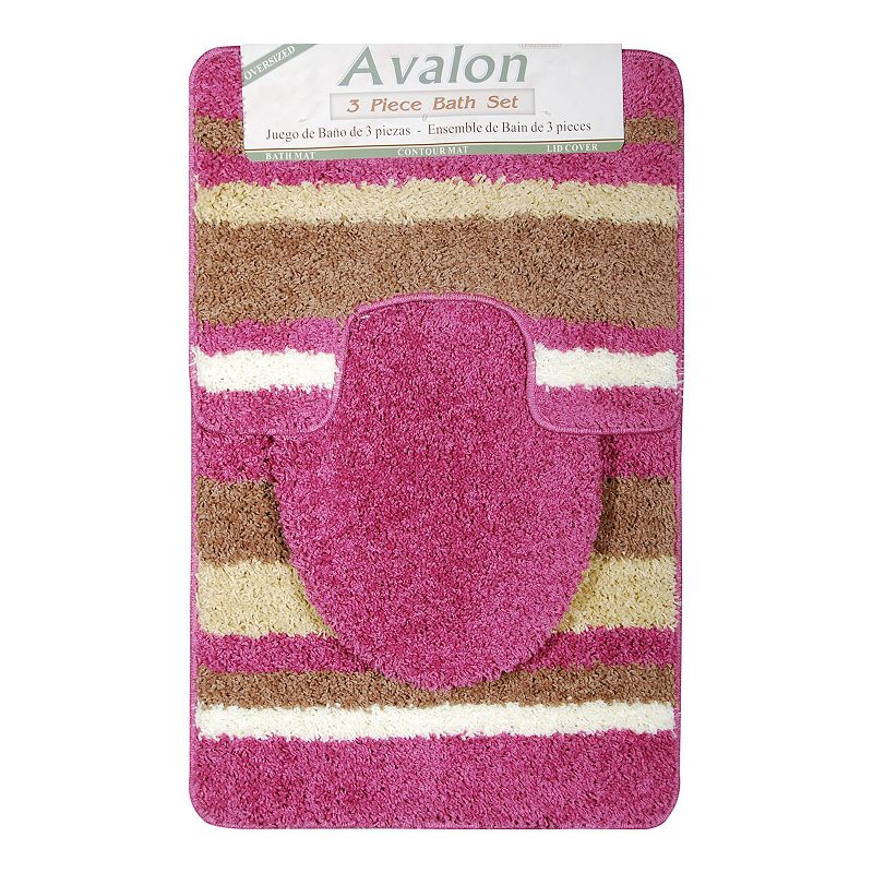 Home Dynamix Avalon Luxe Bath Set, Multicolor, 3PC Set