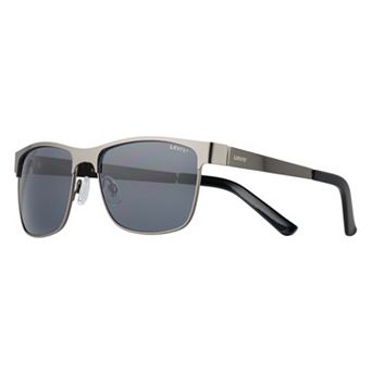 Levi's® 57mm Preppy Rectangle Sunglasses