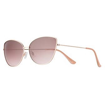 Women's Levi's® 60mm Metal Cat Sunglasses