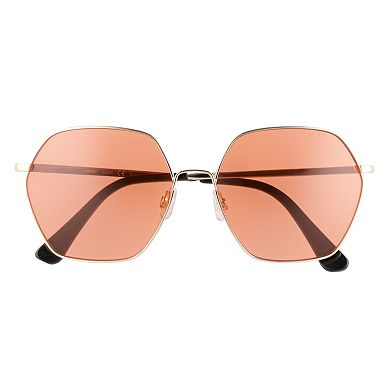 Women's Levi's® 59mm Geometric Metal Square Sunglasses