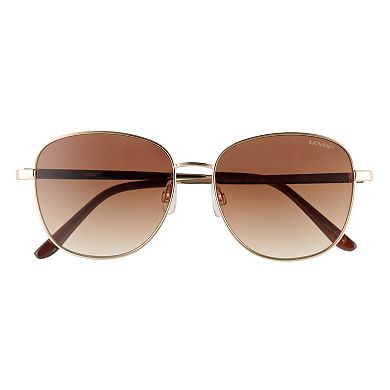 Women's Levi's® 54mm Metal Square Sunglasses