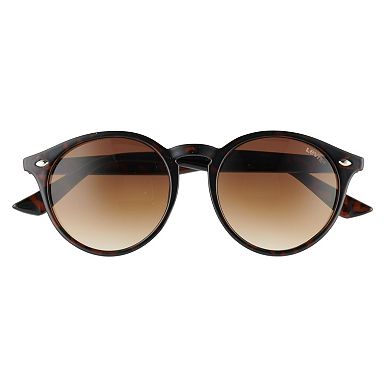 Women's Levi's® 50mm Plastic Round Sunglasses