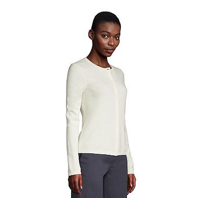 Women's Lands' End Classic Cashmere Cardigan Sweater