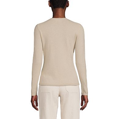 Women's Lands' End Classic Cashmere Cardigan Sweater