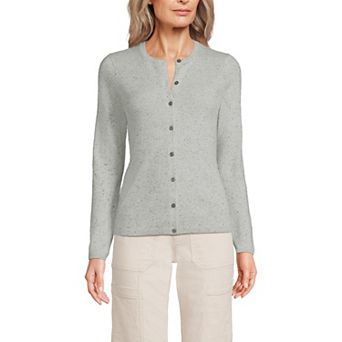 Women's Lands' End Classic Cashmere Cardigan Sweater