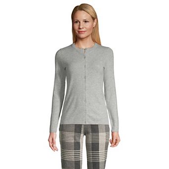 Women's Lands' End Classic Cashmere Cardigan Sweater