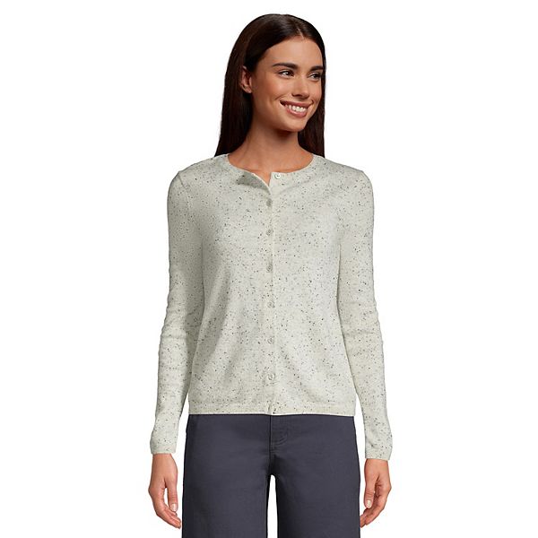 Women's Lands' End Classic Cashmere Cardigan Sweater