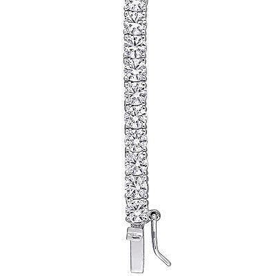 Stella Grace Sterling Silver Lab-Created White Sapphire Tennis