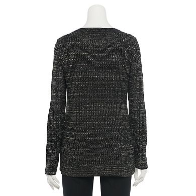 Women's Apt. 9® Mitered-Front Boatneck Top