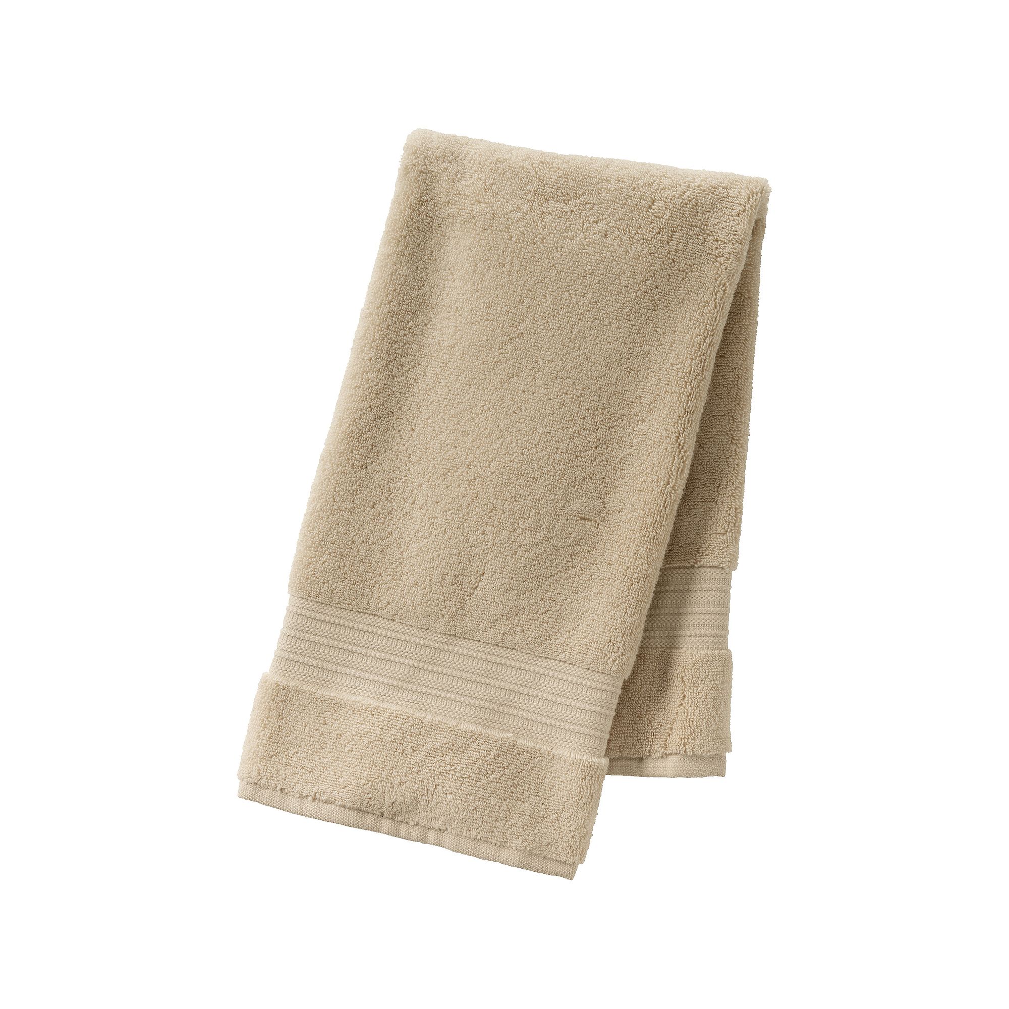 Lands End Hydrocotton Bath Towel, Hand Towel or Washcloth, Pale Flax