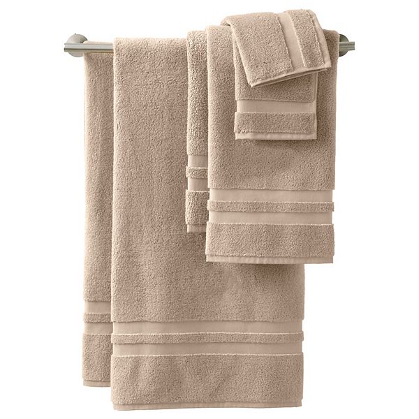 Caro Home Bel Aire 6 Piece Casual Linen Towel Set