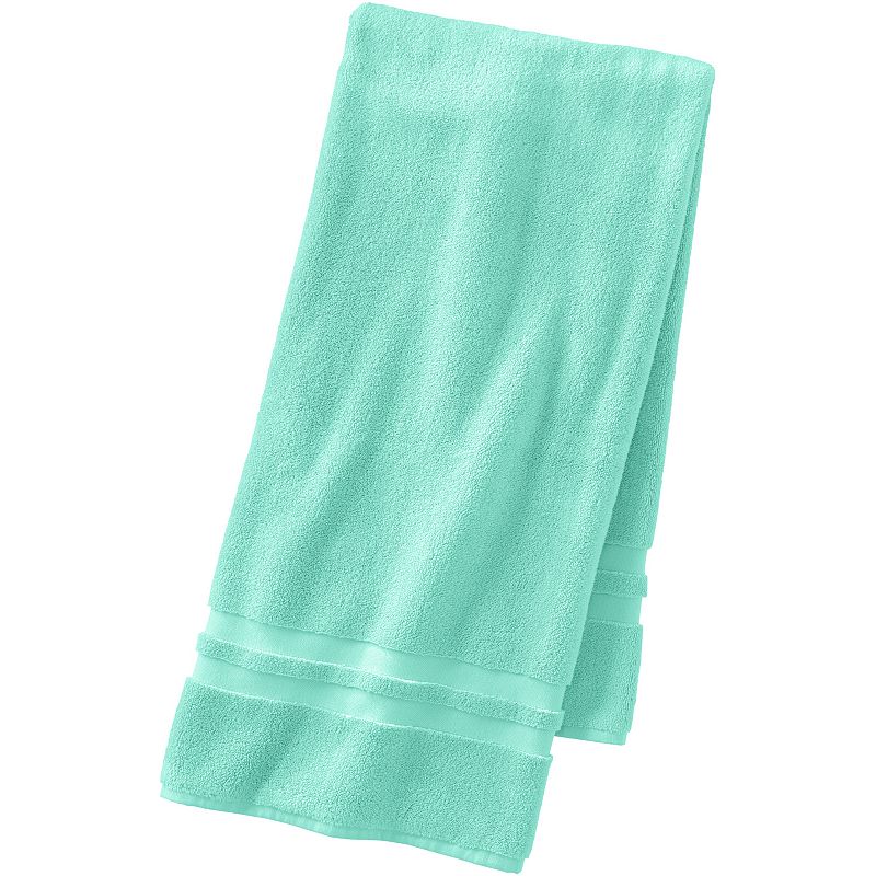 76776448 Lands End Essential Cotton Towel, Dark Green sku 76776448