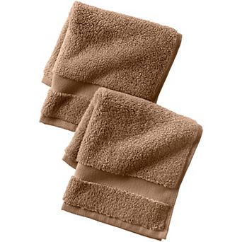 Lands' End Essential Cotton Bath Towel, Hand Towel or Washcloth