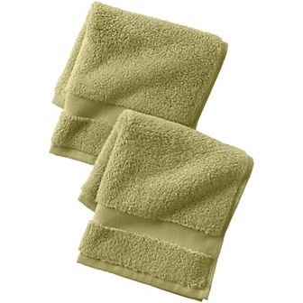 Lands' End Essential Cotton Bath Towel, Hand Towel or Washcloth